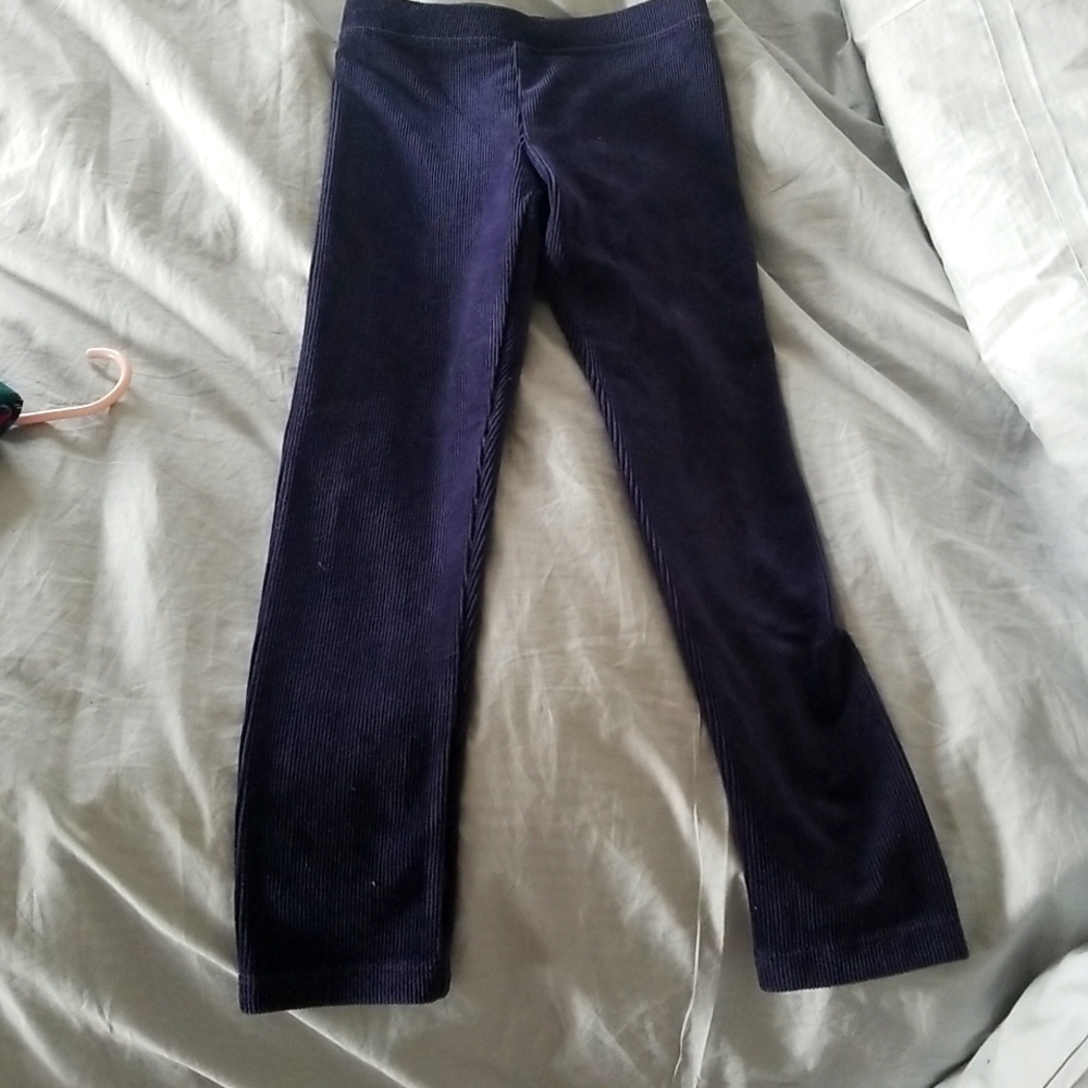 girls blue leggings
